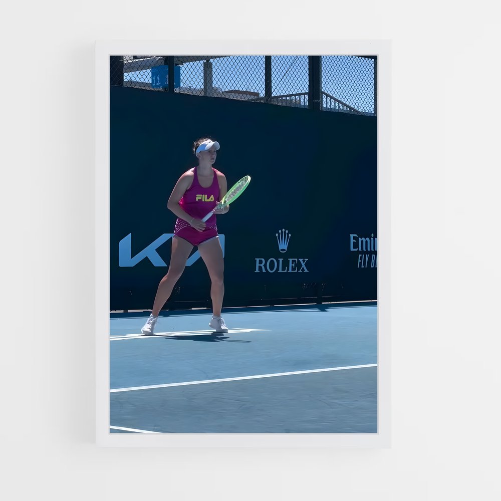 Poster Barbora krejcikova – affiche Tennis (vue 3)
